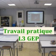 Note aux étudiants L3 GEP L3 GEP TP
