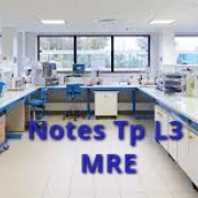 Notes TP L3 MRE TPNOTES